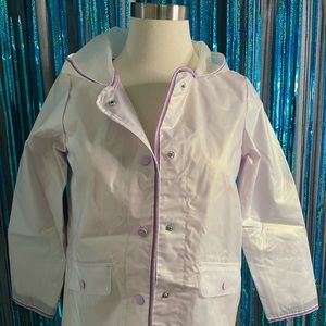 EUC Kids M (7/8) Cat & Jack See-thru Raincoat